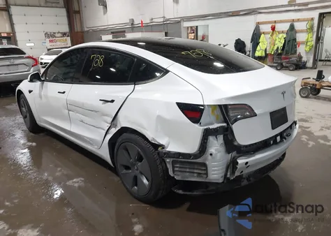 2023 Tesla Model 3 Rear-Wheel Drive from USA, damaged, VIN 5YJ3E1EA8PF567333